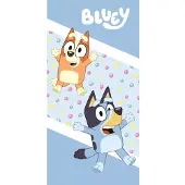 Bluey strandlaken Color Pop extra absorberend 70 x 140 cm - katoen