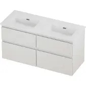 Proline Tribute Badmeubelset Porselein Elegant 120x46x62 cm Glans Wit Glans Wit