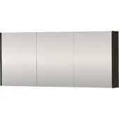 Proline SPK Comfort Spiegelkast Dubbelzijdig 140x14x60 cm Mokka Oak