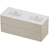 Proline Tribute Badmeubelset Porselein Elegant 120x46x54 cm Glans Wit Soft Linen