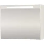 Proline SPK Premium Spiegelkast LED 100x14x74 cm SPKP100MW Mat White