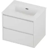 Proline tribute badmeubelset porselein elegant 60x46x54 cm glans wit mat white