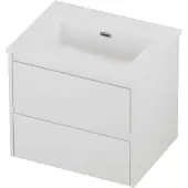 Proline tribute badmeubelset porselein elegant 60x46x54 cm glans wit mat wit