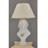 AEA Antik Stil Büste Leuchte Tischlampe Tischleuchte Lampe Lampen Leuchten Tisch