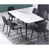 AEA Marmor Ess Tisch Designer Wohn Tische Küche Italienische Möbel Zimmer Metall