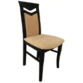 AEA Klassische 4x Sessel Stuhl Designer Holz Stoff Polster Stühle Gastro Esszimmer