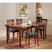 AEA Design Ess Zimmer Stuhl Set Tische 4x Stühle Essgruppe Garnitur 5tlg.