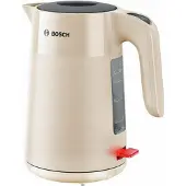 Bosch waterkoker TWK2M167, 1,7 liter, beige/wit