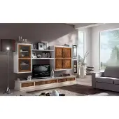 AEA Italienische Holz Möbel Designer Anrichte Wohnwand Wohnzimmer Schrankwand