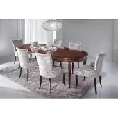 AEA Design Esszimmer Set 5tlg. Möbel Stuhlgruppe Tisch 4x Stühle Garnitur