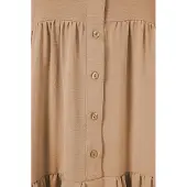 Big Dart Geprinte V-hals Maxi-jurk
