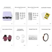 OEM 3D-vacuüm-warmtepers, nauwkeurige temperatuurregeling, universele compatibiliteit, paarse duale versie, EU-model