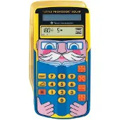Texas Instruments Little Professor Solar Calculator Veelkleurig