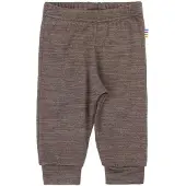 Joha - Kid's Wool Leggings - Merino-ondergoed 90, bruin