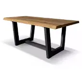 AEA Esstisch Esszimmer Holz Esstische Tisch Stil Modern braun Design
