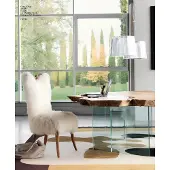 AEA Stuhl Esszimmer Holz Luxus Sessel weiß Stühle Wohnzimmermöbel Italien Möbel