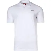 HUGO BOSS Shirt 'Donos' zwart / wit