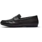 FitFlop Dames Delicato leren instappers zwart (39), Leer, Plat, Geen, Casual, Klassiek AAN-090