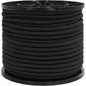 vidaXL Bungee Koorden 10 mm Zwart PP en rubber