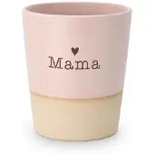 Miko Special Ceramics mok Mama – Keramieken Beker met Hartje – Cadeau voor Mama – Handgemaakt – Thee en Koffie Mok – Moederdag Cadeau – Uniek Design