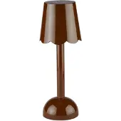 Addison Ross - Scallop Tafellamp LED - Chocolate - 28 cm
