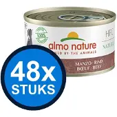 Almo Nature 48x HFC - Kattenvoer Natvoer Blik - Natural - Rund - 70g