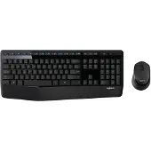 Logitech Mk345 (920-006483) Draadloos Toetsenbord + Muis Azerty Zwart