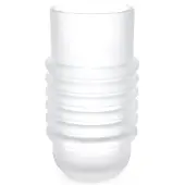 Tom Dixon Press Vase Vaas Large | Frosted