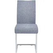 Idimex Schommelstoelen ALADINO, set van 4 - grijs