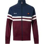 Ellesse Sweatvest 'Rimini' navy / bourgogne / wit