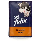 Felix Heerlijke Reepjes Eend in Saus - Monopack - 12x85g