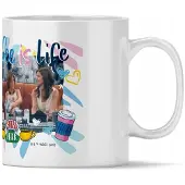 Ert Friends Coffee is Life Mok - Origineel 330 ml Keramiek