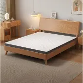 MODFU -Matras-H3-Gemiddeld-7-Zoneschuim-180x200-Cm-Wit-Grijs