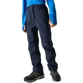 Regatta - Kids Unisex Softshell Trousers - Trekkingbroek 15-16 Years, blauw