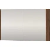 Proline SPK Comfort Spiegelkast Dubbelzijdig 100x14x60 cm Indian Walnut