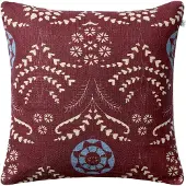 Chhatwal & Jonsson Rani kussenhoes 50x50 cm Ruby-dusty blue