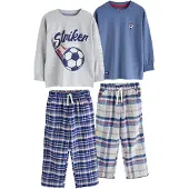 Next Nachtkledij blauw / grijs gemêleerd / rood / wit