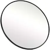 INF 20x Vergrotende Make-upspiegel - Zwarte Draagbare Cosmetische Spiegel met Zuignap