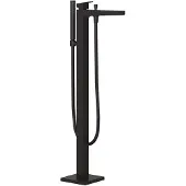 Kludi Decus - Badkraan voor vloermontage, met accessoires, mat zwart 545903975