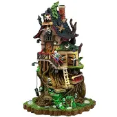 Lemax Petrified forest tree house, b/o (4.5v) ornament