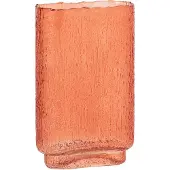 J-Line vaas - glas - oranje - large