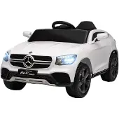 AIYAPLAY Elektrische Kinderauto-Kunststof, metaal-105L x 68B x 50H cm-Wit