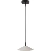Masterlight Design hanglamp Ceppo zwart met wit Ø 22cm