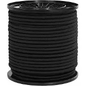 vidaXL Bungee Koorden 6 mm Zwart PP en rubber