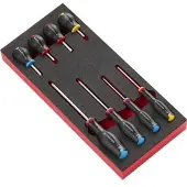Facom Module Foam 9 Schroevendraaiers Protwist - MODM.AT3