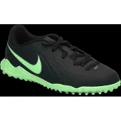 Nike Tiempo Maestro Club Turf Voetbalschoenen (TF) Kids Zwart Felgroen Zilvergrijs