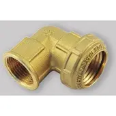 TIEMME Elleboogkoppeling voor polyethyleenbuis, PN 25, , 63x2"