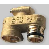 Teco Koppelstuk Twin 2 Fastec A T , 1/2 inch