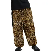 Dc-shoes - Broeken - Lynx Fleece Pant DC Fauxcat voor Heren van Gerecycled Polyester - Maat M - Bruin