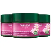 Weleda 3x Wilde Rozen & Witte Thee Vitaliserende Nachtcrème 40 ml